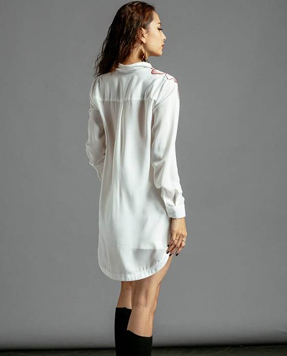 Áo Sơ Mi Oversized Sớm Mai TOP120 - Hity
