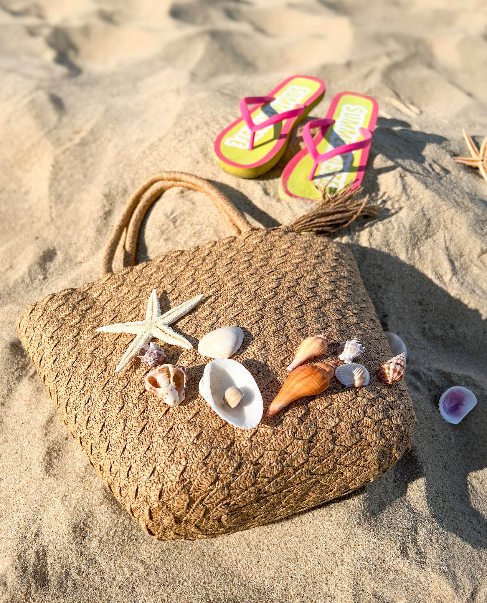 Giỏ Cói Hình Thang ACC407 - Hity