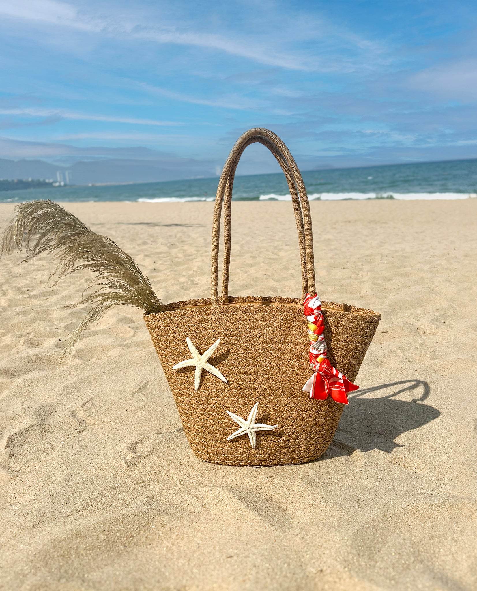 Giỏ Cói Hình Thang ACC408 - Hity