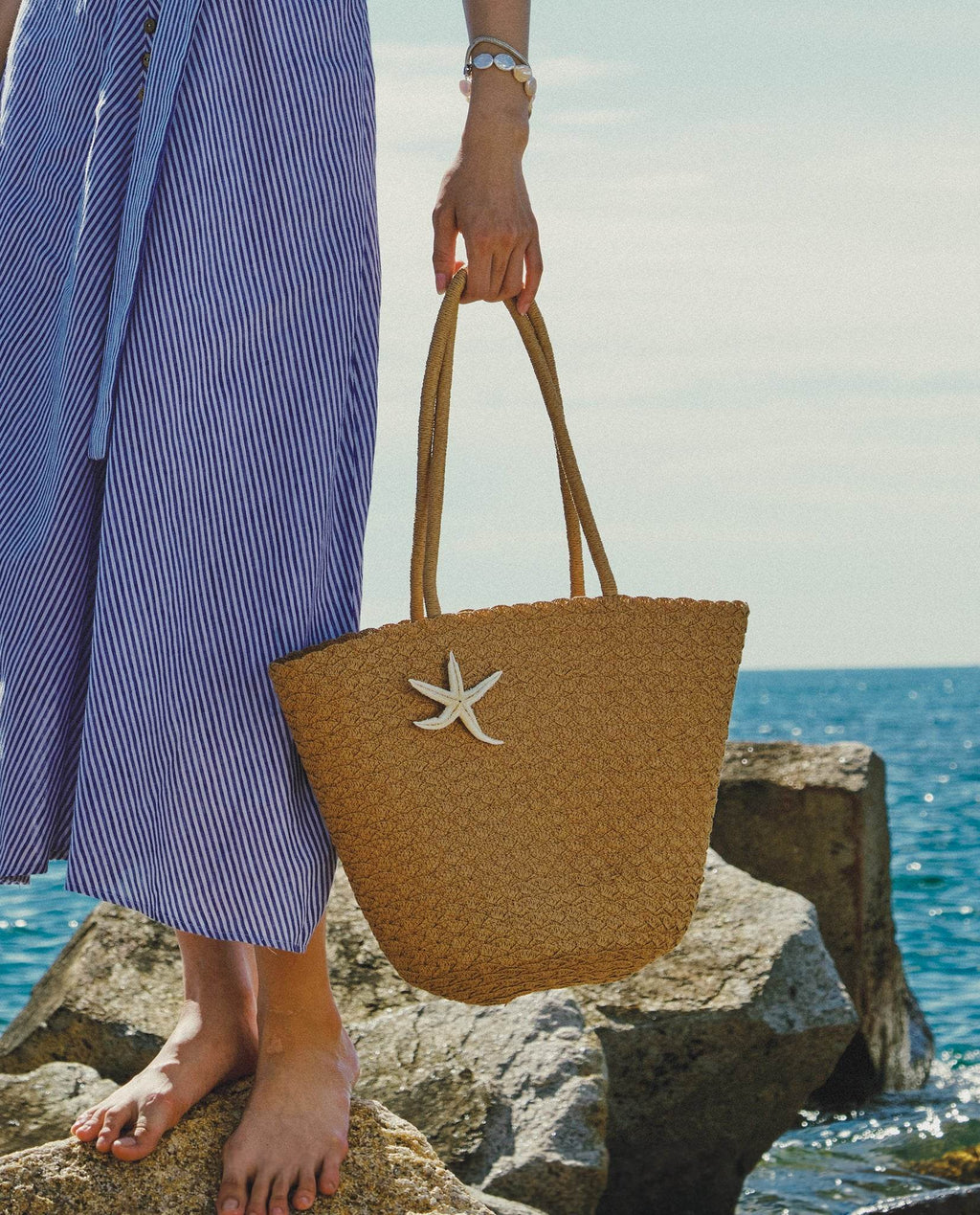 Giỏ Cói Hình Thang ACC408 - Hity