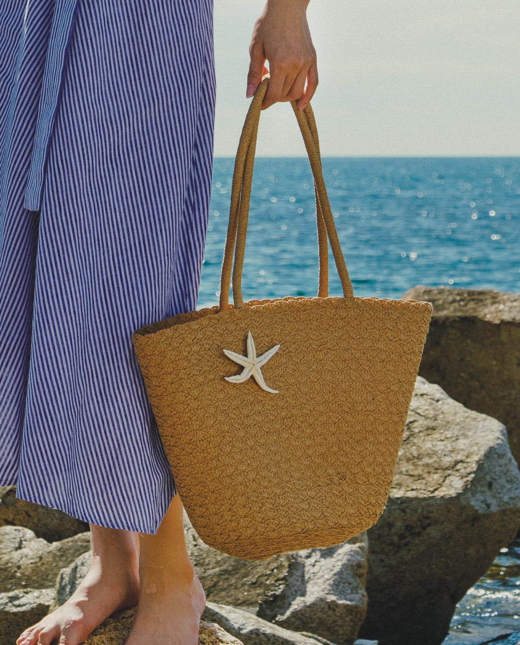 Giỏ Cói Hình Thang ACC408 - Hity