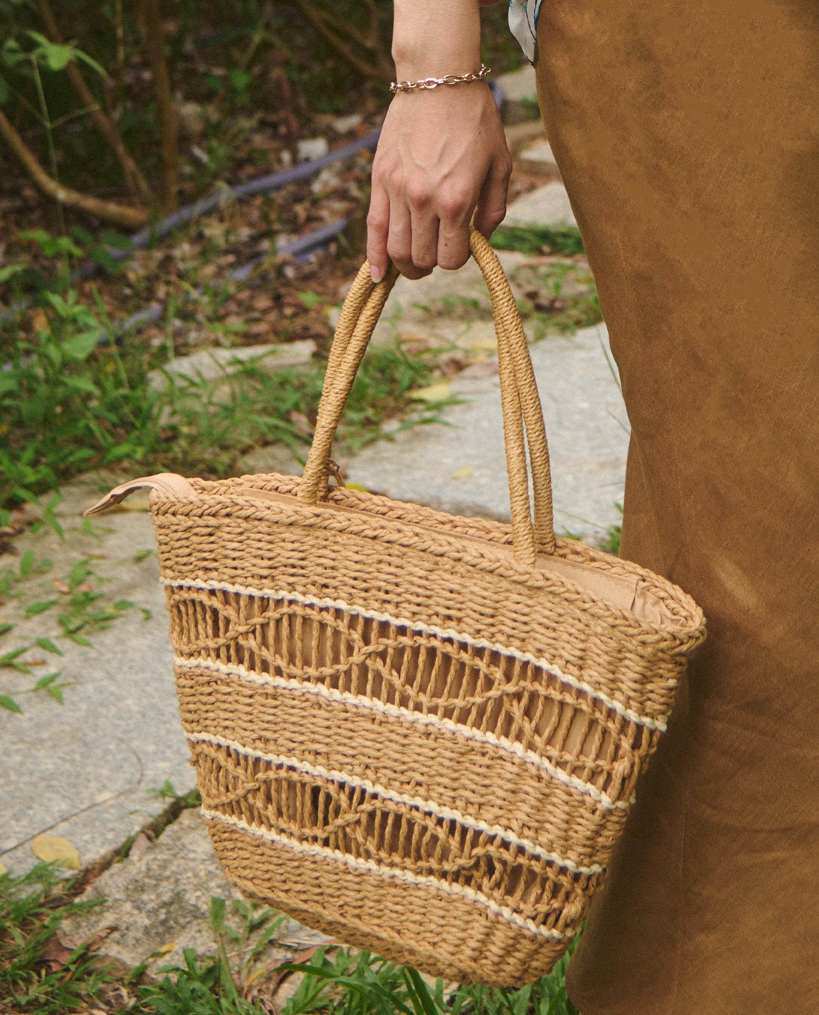 Giỏ Cói Tote ACC410 - Hity