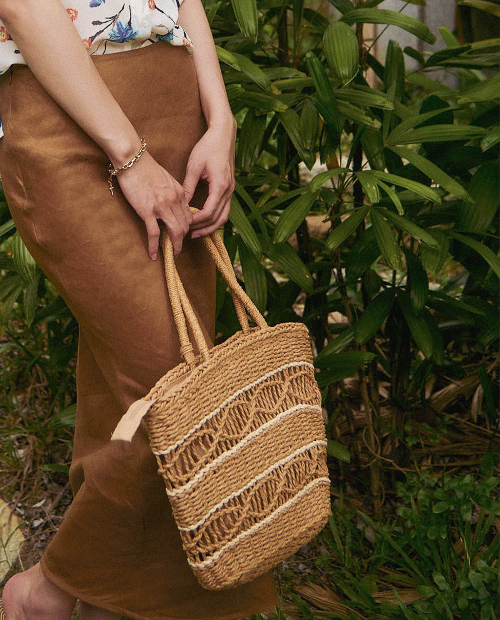 Giỏ Cói Tote ACC410 - Hity