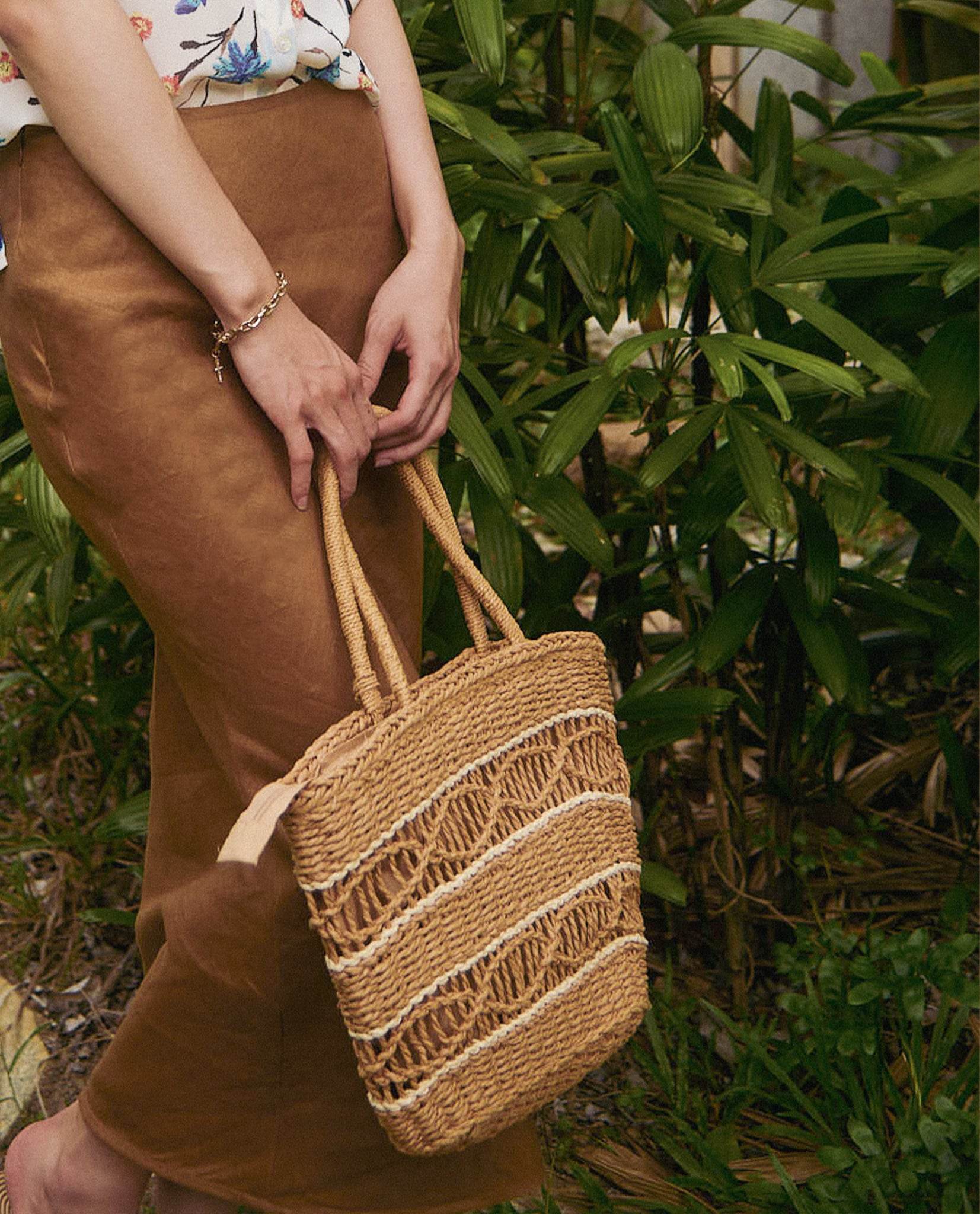 Giỏ Cói Tote ACC410 - Hity