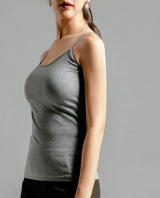 Áo Hai Dây Camisole Grey TOP097 - Hity