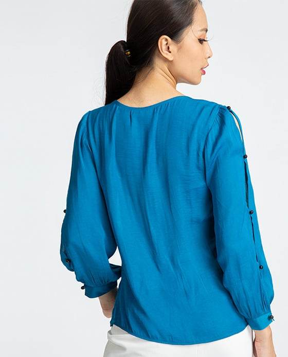 Áo Peplum Hải Vân TOP104 - Hity