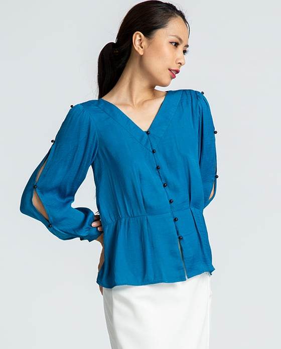 Áo Peplum Hải Vân TOP104 - Hity