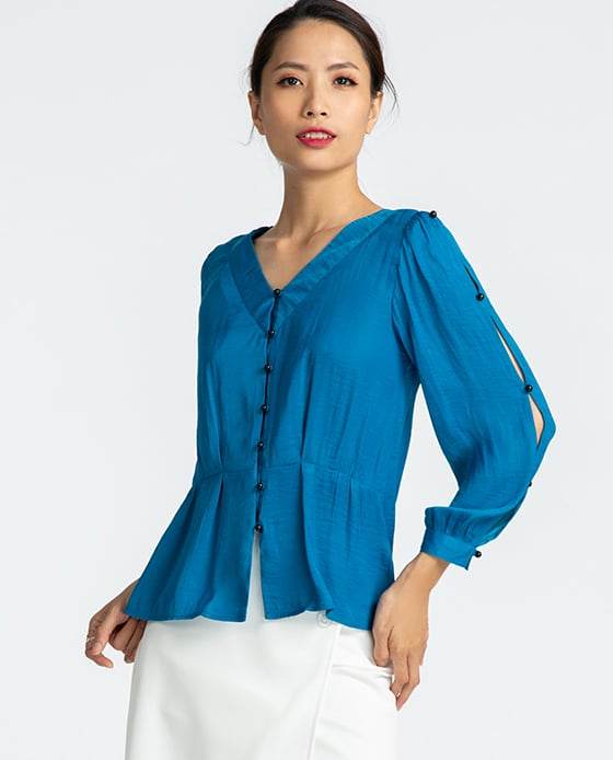 Áo Peplum Hải Vân TOP104 - Hity