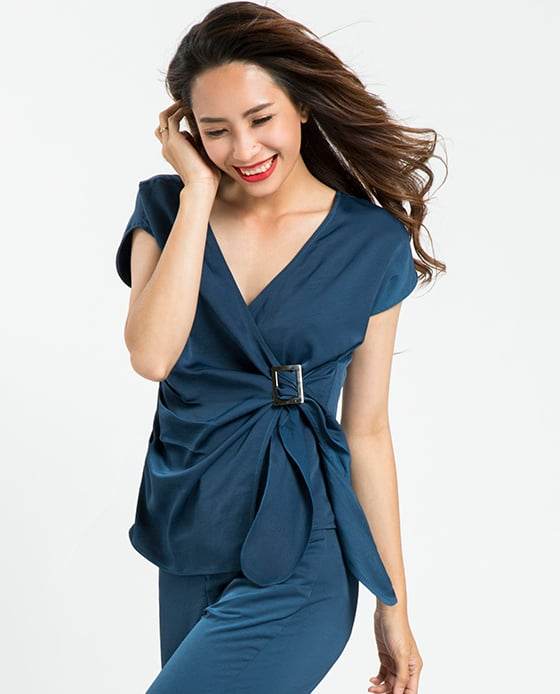 Áo Thắt Eo Cửu Long TOP089 - Hity