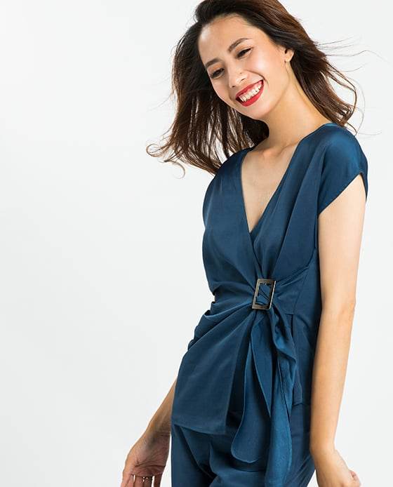 Áo Thắt Eo Cửu Long TOP089 - Hity