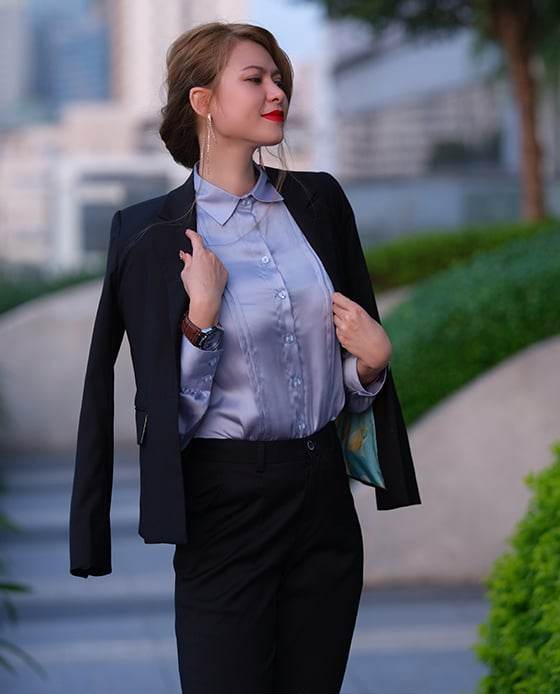 Áo Khoác Blazer TOP166 Đen Huyền Bí - Hity