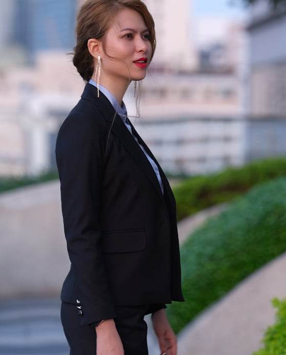 Áo Khoác Blazer TOP166 Đen Huyền Bí - Hity